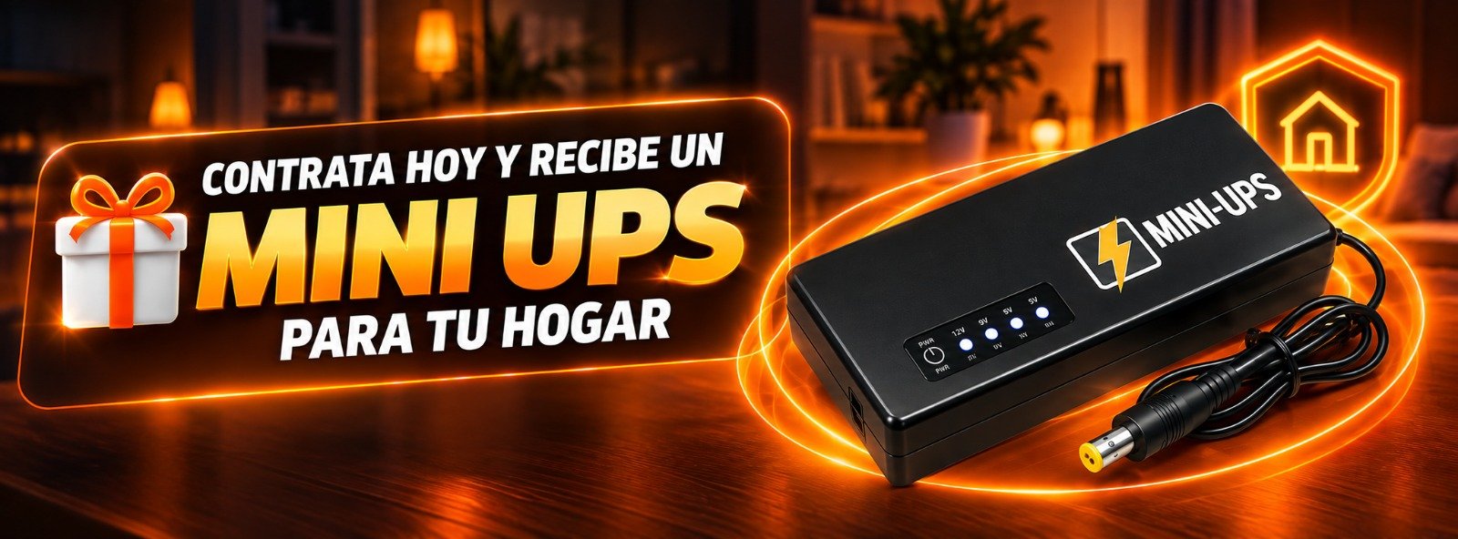 Promoción de MiniUps netlife
